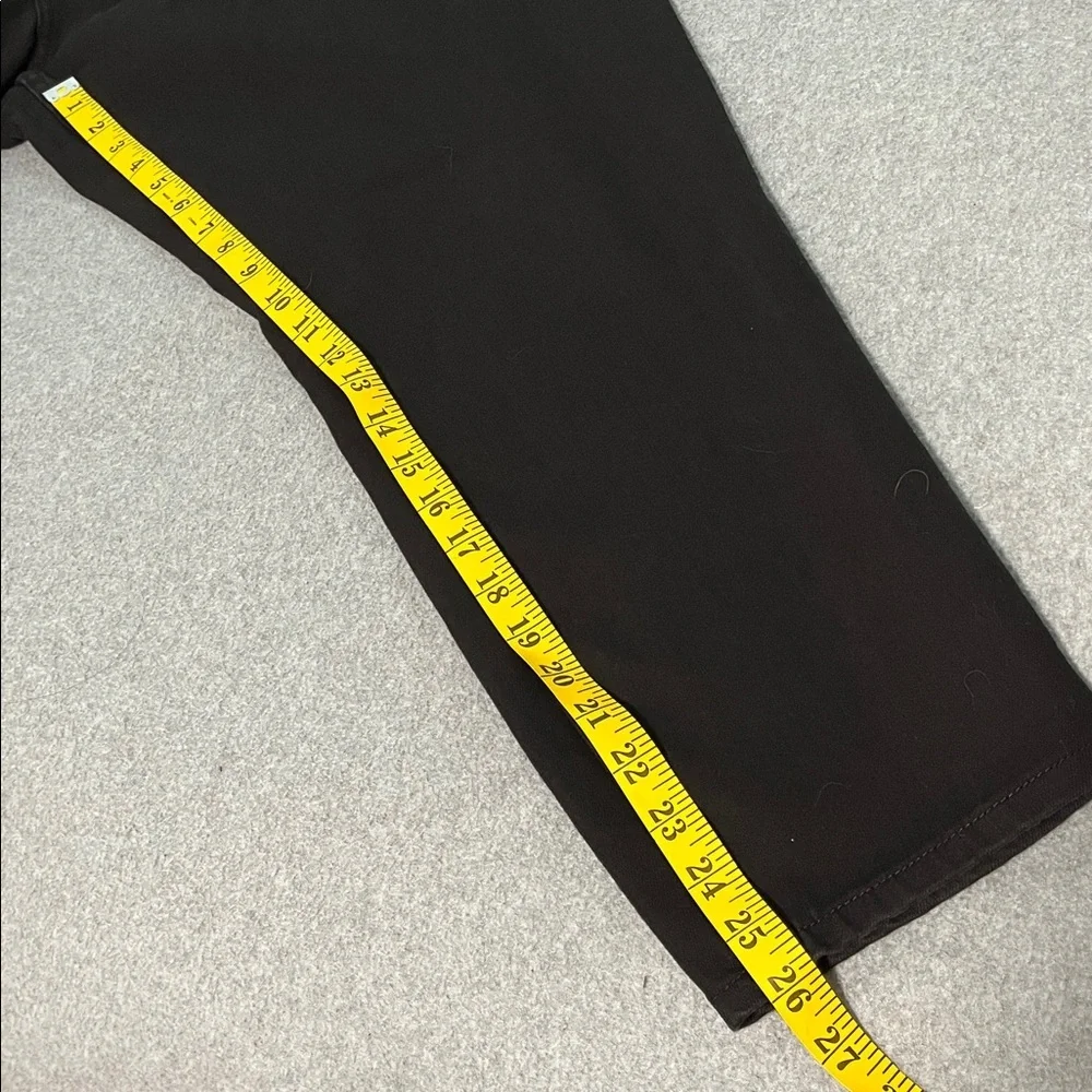 Soft Surroundings Black Jeans 22W Skinny Ankle Minimalist Capsule Comfort